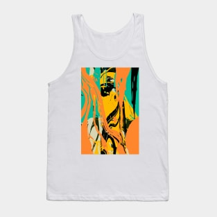 Abstract Marble Tank Top